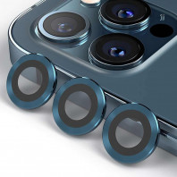 Защитное стекло на камеру iPhone 12 Pro Max Blueo Armor Blue